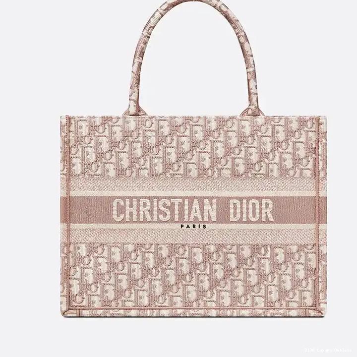 Cheap Dior Oblique Pink Book Tote Motif Canvas 0616 Luxury